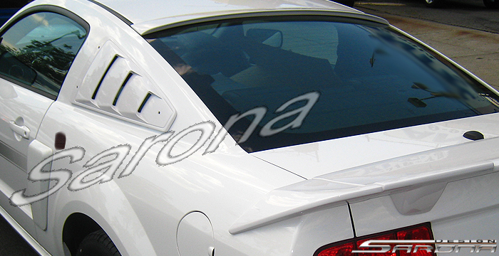 Custom Ford Mustang Roof Wing  Coupe (2005 - 2009) - $239.00 (Manufacturer Sarona, Part #FD-009-RW)